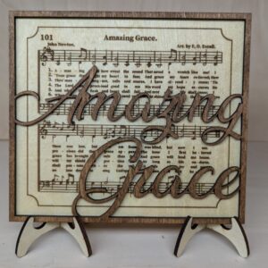 Amazing Grace Plaque