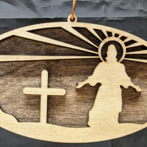 #37-Risen Christ Oval