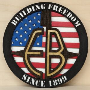 Circle Flag Electric Boat- 6"