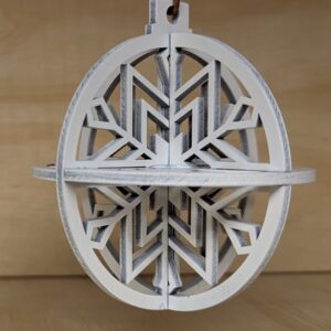 #02-Christmas Ball-1 - White