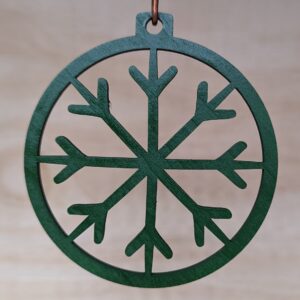 #19-Snowflake-1 - Green