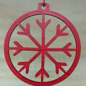 #21-Snowflake-1 - Red