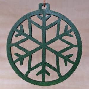 #22-Snowflake-2 - Green