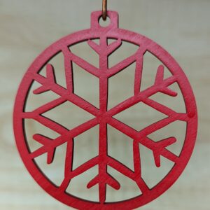 #24-Snowflake-2 - Red