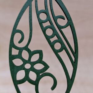 #25-Fancy Bulb - Green