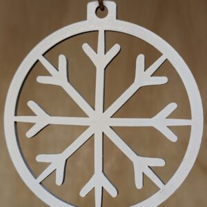 #20-Snowflake-1 - White