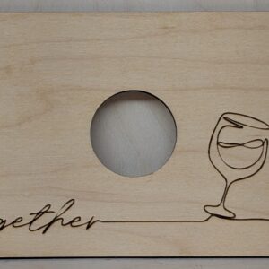 Wine Caddy - 2 Glasses