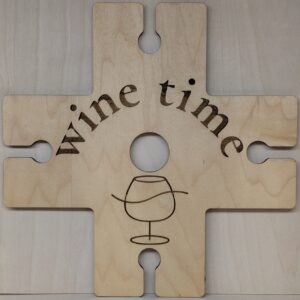 Wine Caddy - 4 Glasses