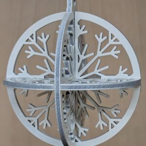 #11-Christmas Ball-4 - White