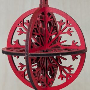 #12-Christmas Ball-4 - Red