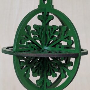 #13-Christmas Ball-5 - Green