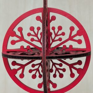 #15-Christmas Ball-5 - Red