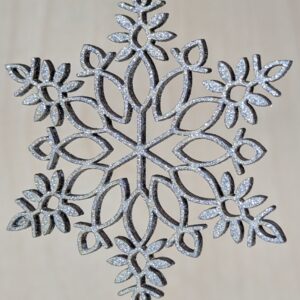 #50-Snowflake-4 - Silver