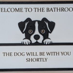 Bathroom Dog