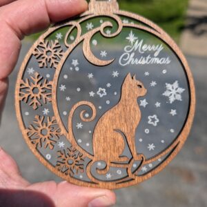 Acrylic/Wood Cat