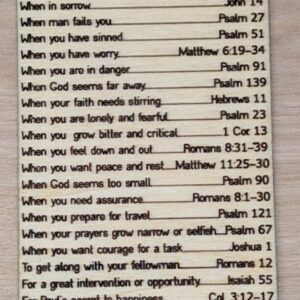 Bookmark - Emergency Numbers